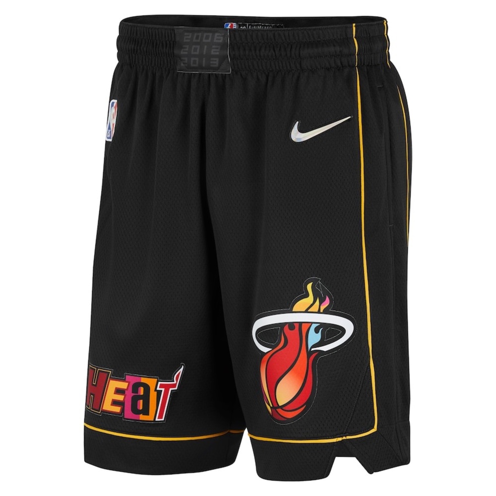 Nike Miami Heat City Edition “MashUp” Swingman Jersey Shorts Auth